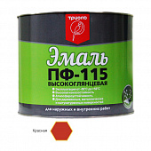 ТРИОЛЬ Эмаль ПФ 115 красная 22 кг 